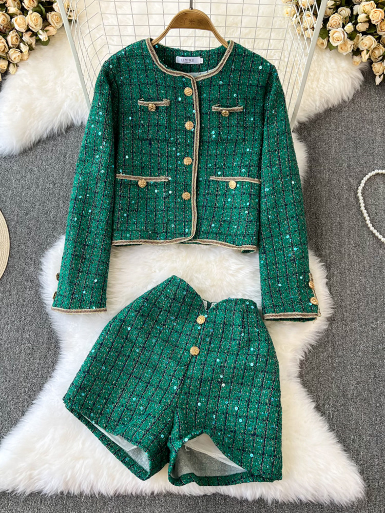 Y2K Winter Clothing - Mùa Thu Đông Nữ 2 Bộ