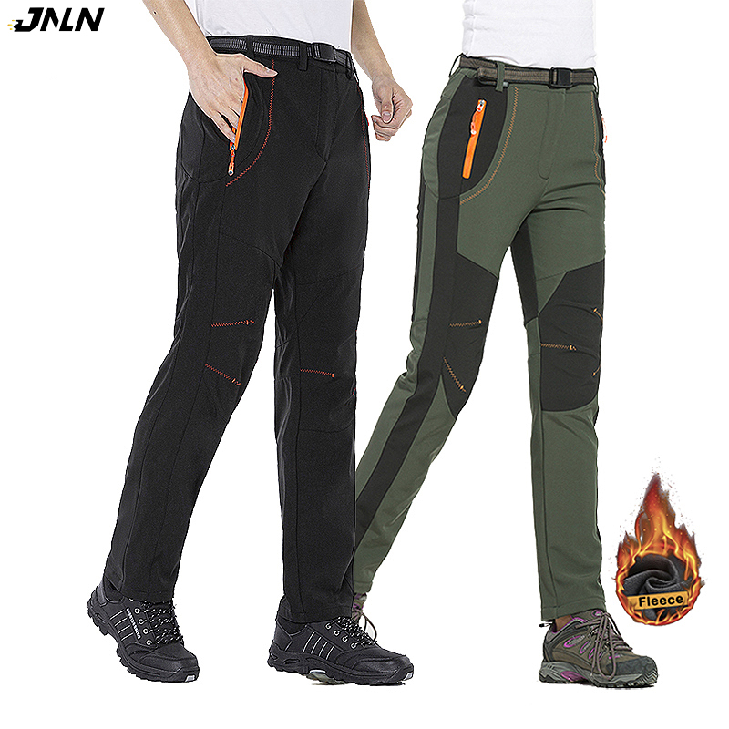 Ski Pants Waterproof - JNLN Men Women Fleece Winter Pants