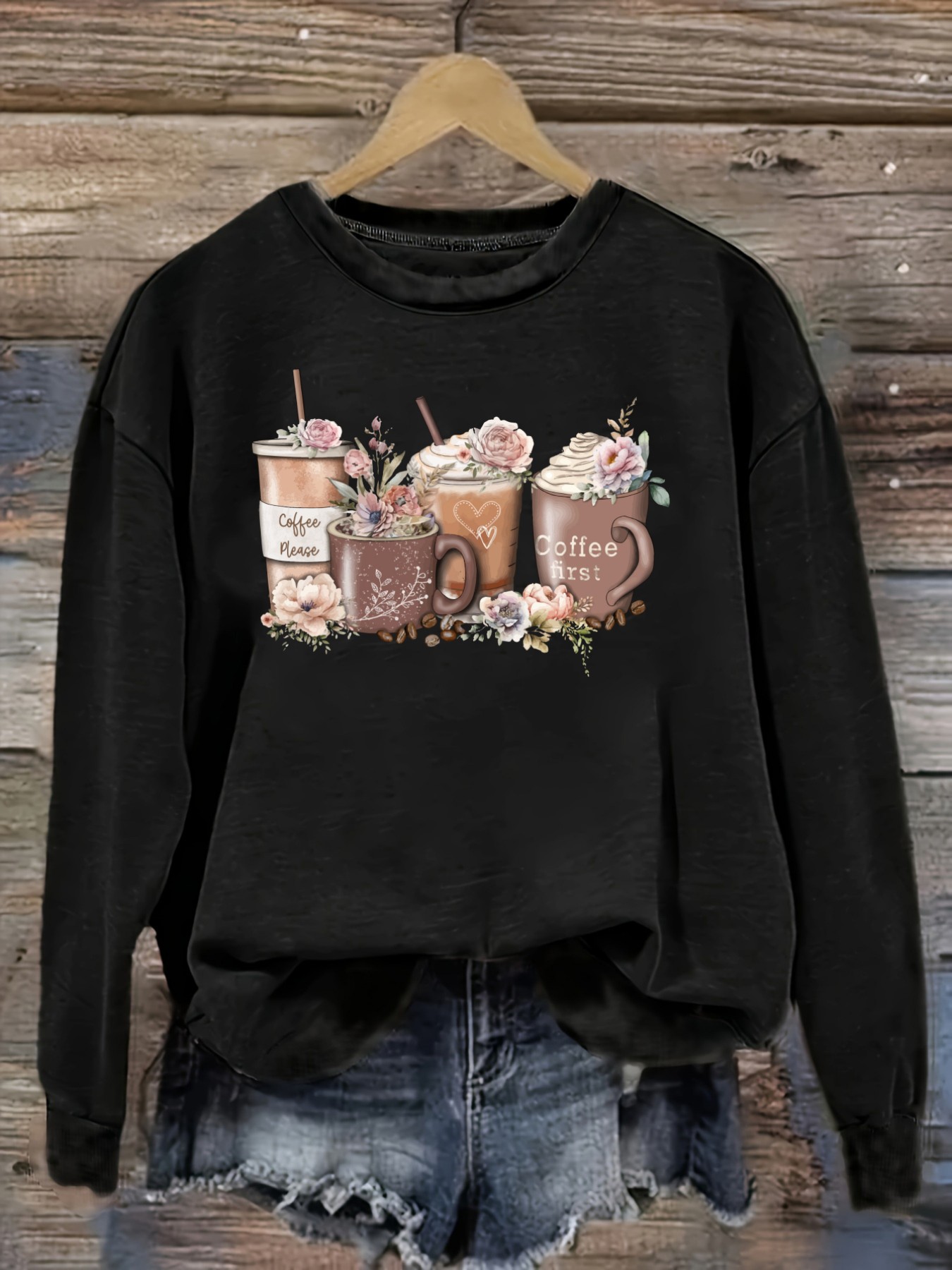 Winter Clothing For - Women's Casual Long Sleeve Crew Neck