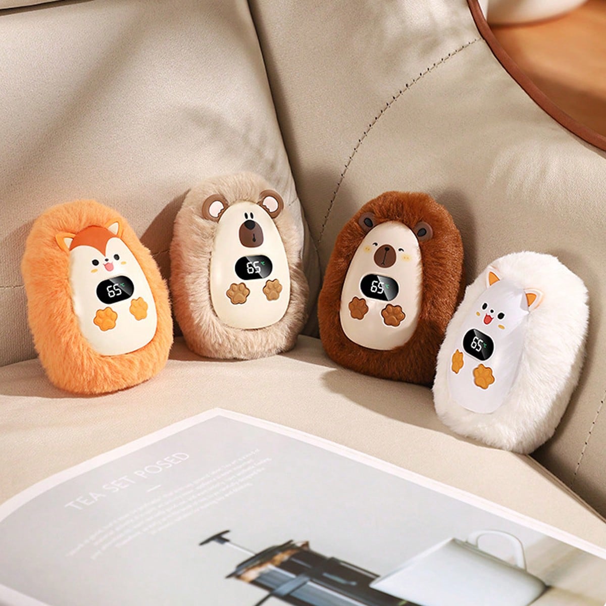 Hand Warmer Reusable - Mini Plush Pet Reusable Hand Warmers