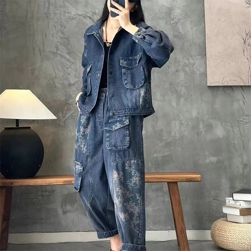 Winter Clothing Deals - 2022 Thu Denim Áo Phù Hợp
