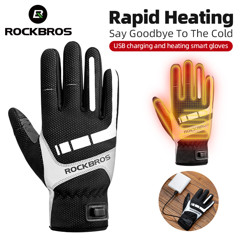 Heated Gloves Electric - ROCKBROS Nhiệt Mùa Đông Găng Tay