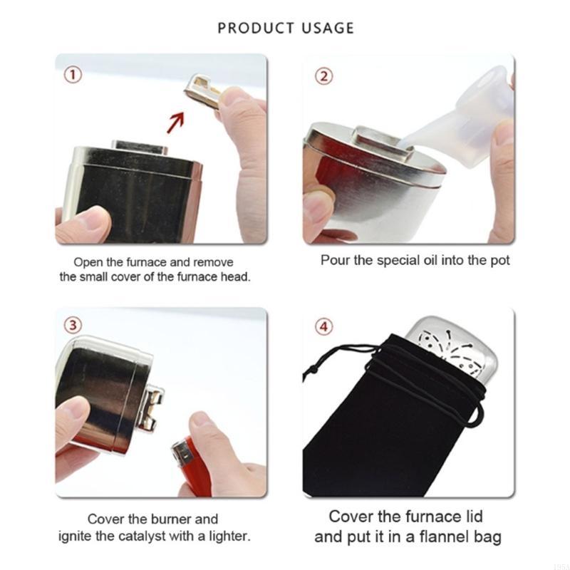 Hand Warmer Reusable - 2 Chiếc Túi Hợp Kim Kẽm