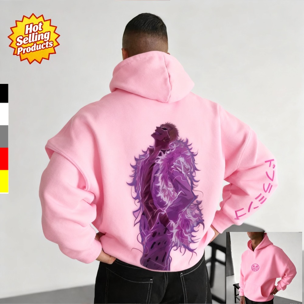 One Piece Hoodie Donquixote Do - đánh giá và giá Y2K Winter Clothing