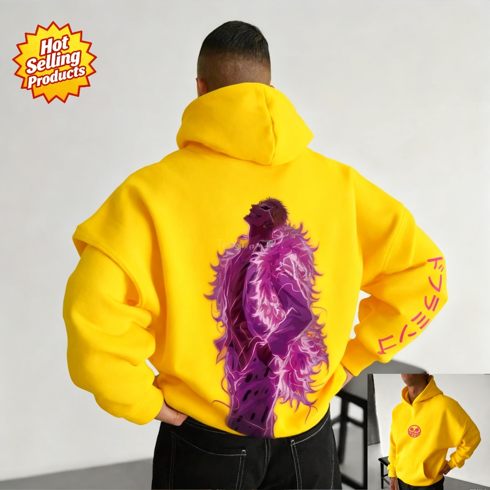 One Piece Hoodie Donquixote Do - đánh giá và giá Y2K Winter Clothing