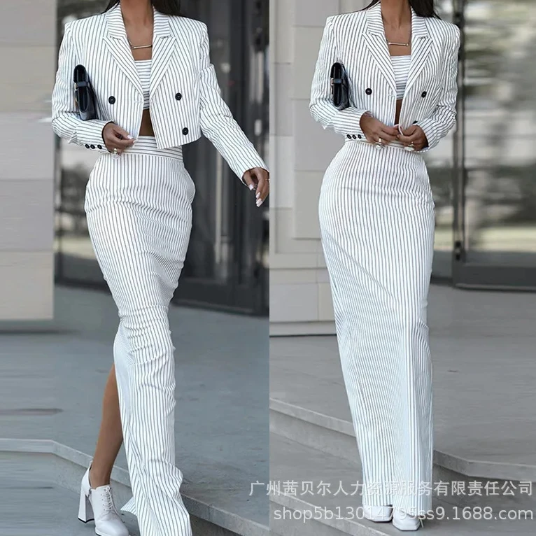 Striped Blazer Coat & Slit Ski - đánh giá và giá Winter Clothing Deals