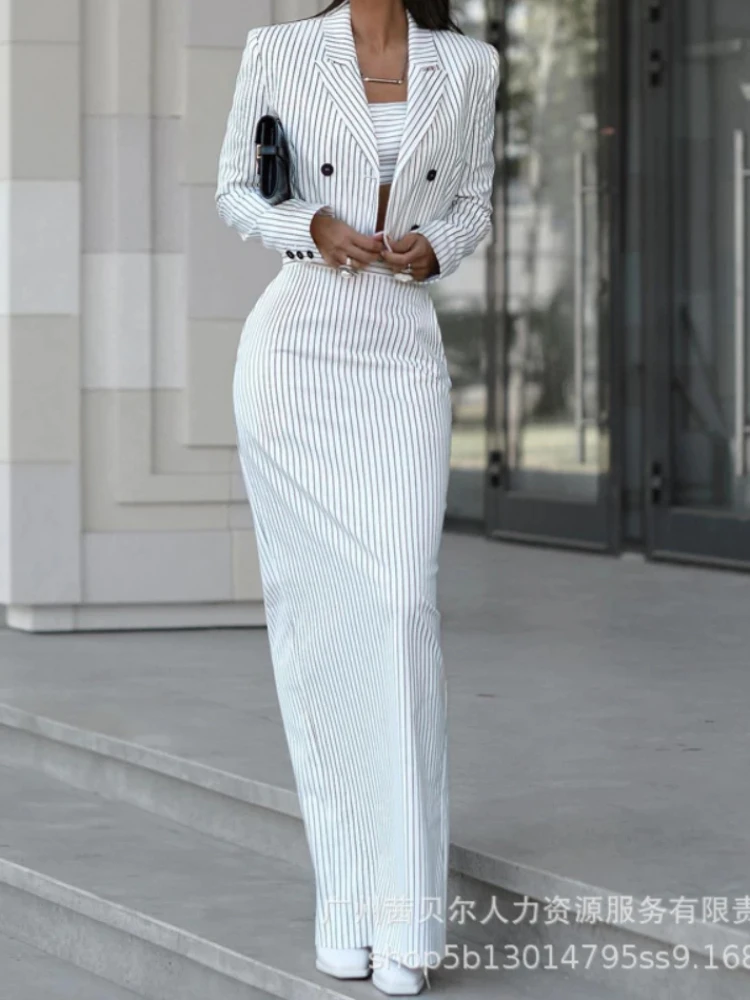 Striped Blazer Coat & Slit Ski - đánh giá và giá Winter Clothing Deals