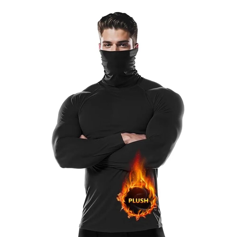 Mens Winter Fleece Hooded Tigh - đánh giá và giá Thermal Base Layer
