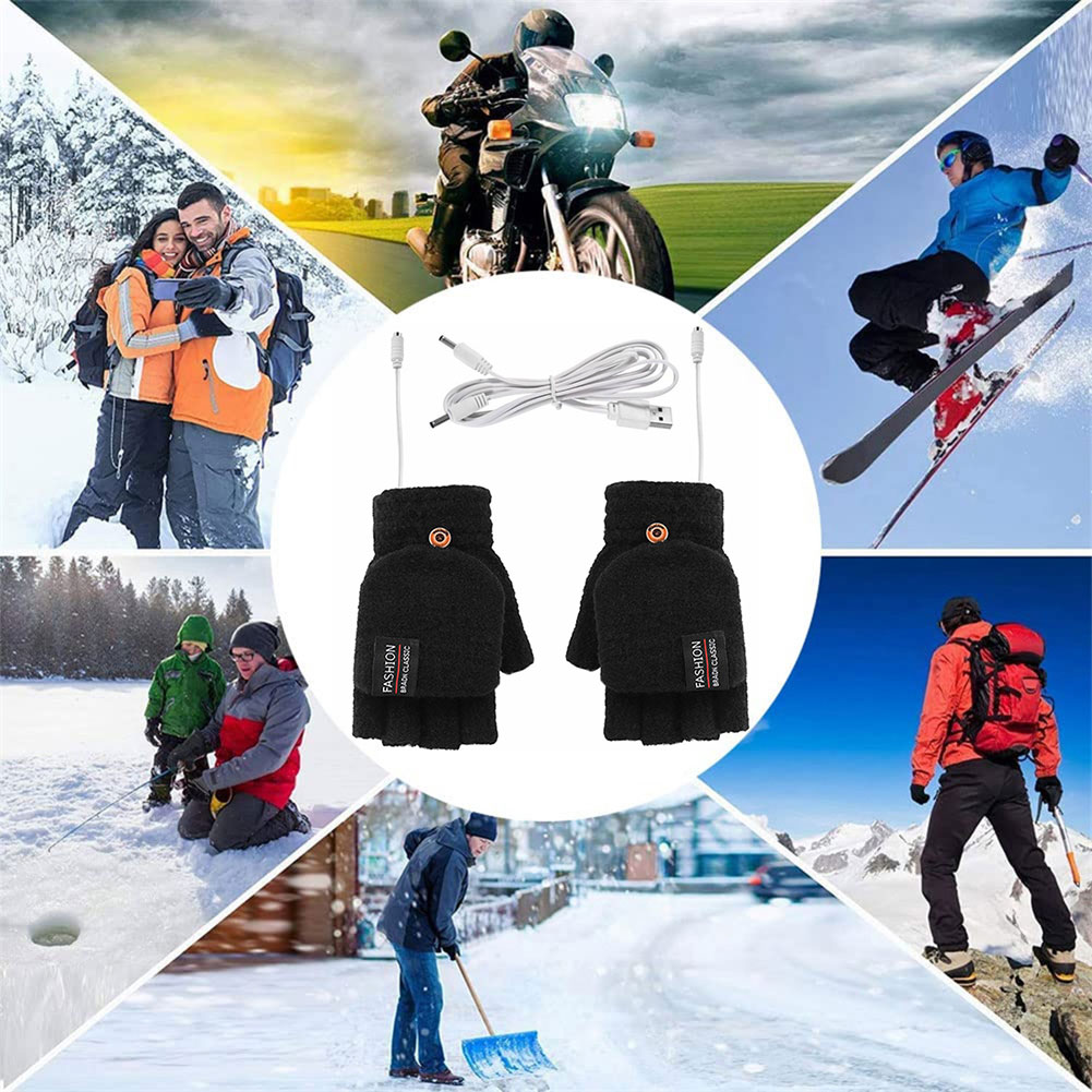 Electric USB Heating Gloves Ha - đánh giá và giá Hand Warmer Reusable