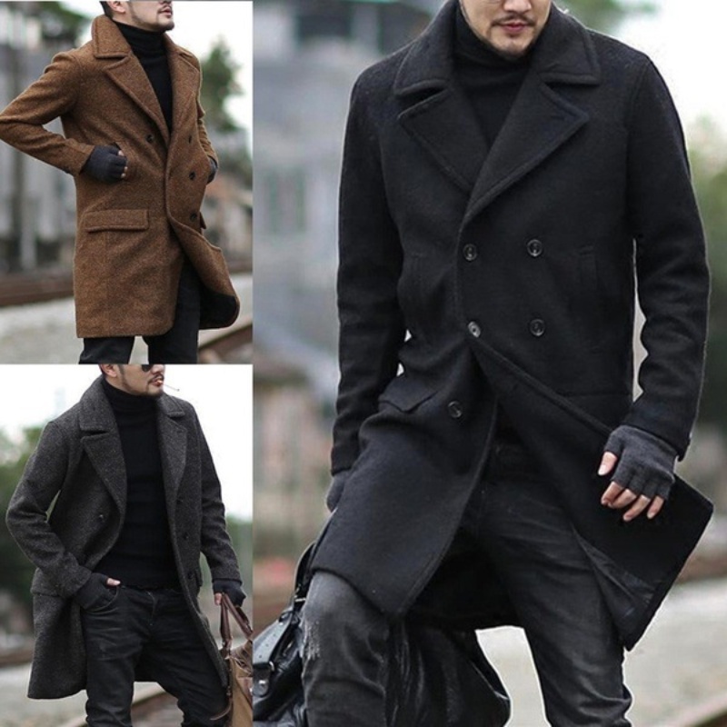 New Men's Jackets Casual Pocke - đánh giá và giá Winter Clothes Shop