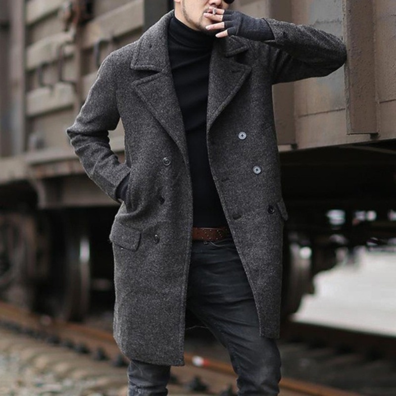 New Men's Jackets Casual Pocke - đánh giá và giá Winter Clothes Shop