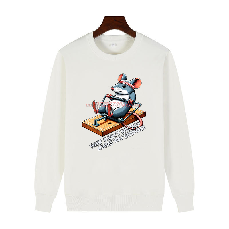 Funny Mouse Printed Sweater Wh - đánh giá và giá Winter Clothes Shop