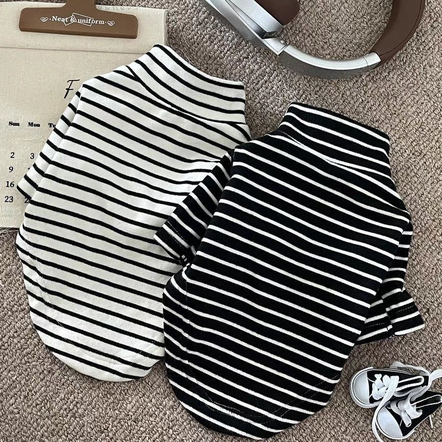 2Pcs Striped Thermal Dog Shirt - đánh giá và giá Thermal Base Layer