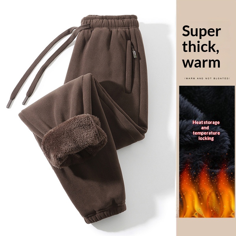 Men Trousers Double-sided Flee - đánh giá và giá Winter Clothes Shop