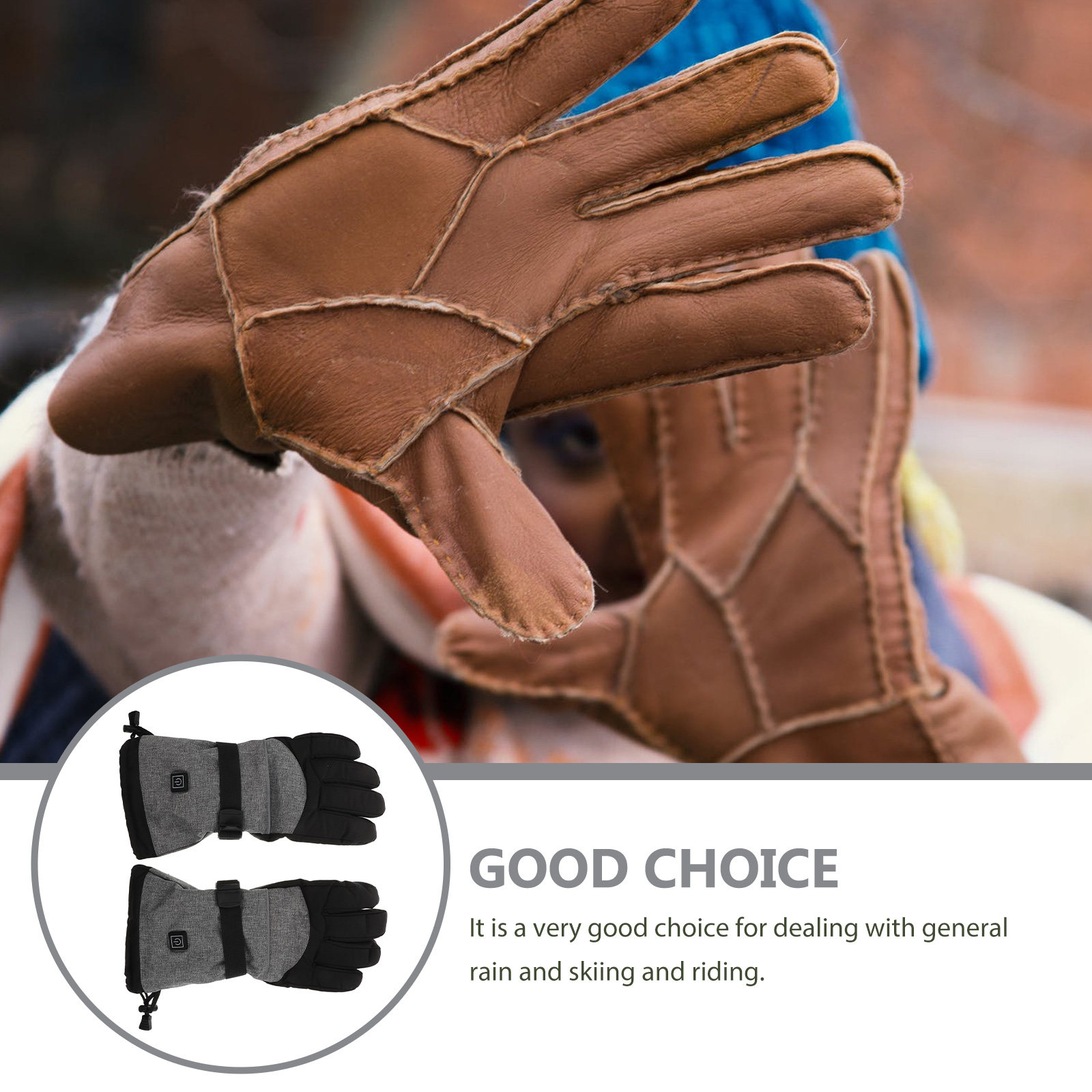 1Set Electric Heating Gloves W - đánh giá và giá Heated Gloves Electric
