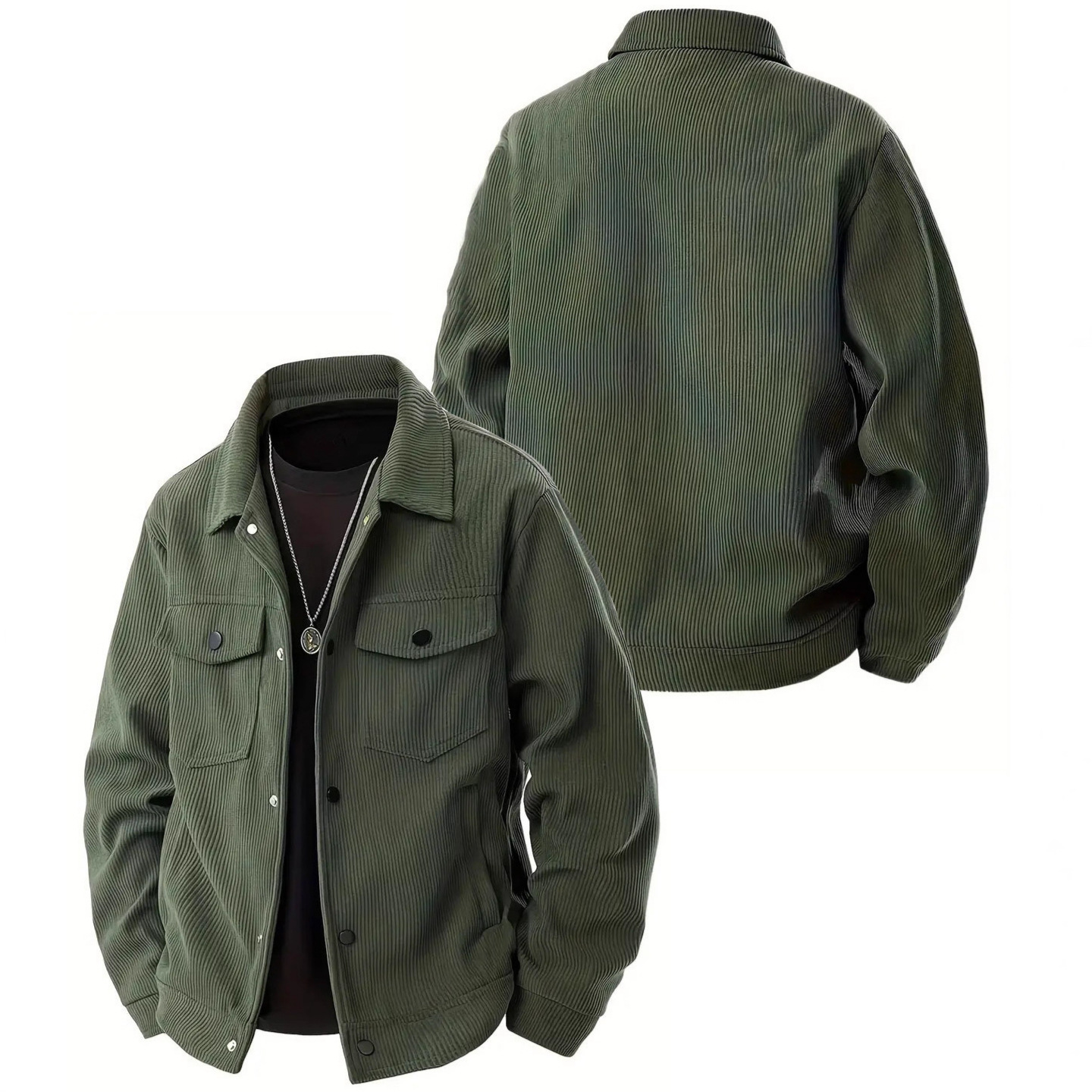 Autumn and winter men's cordur - đánh giá và giá Winter Clothes Shop