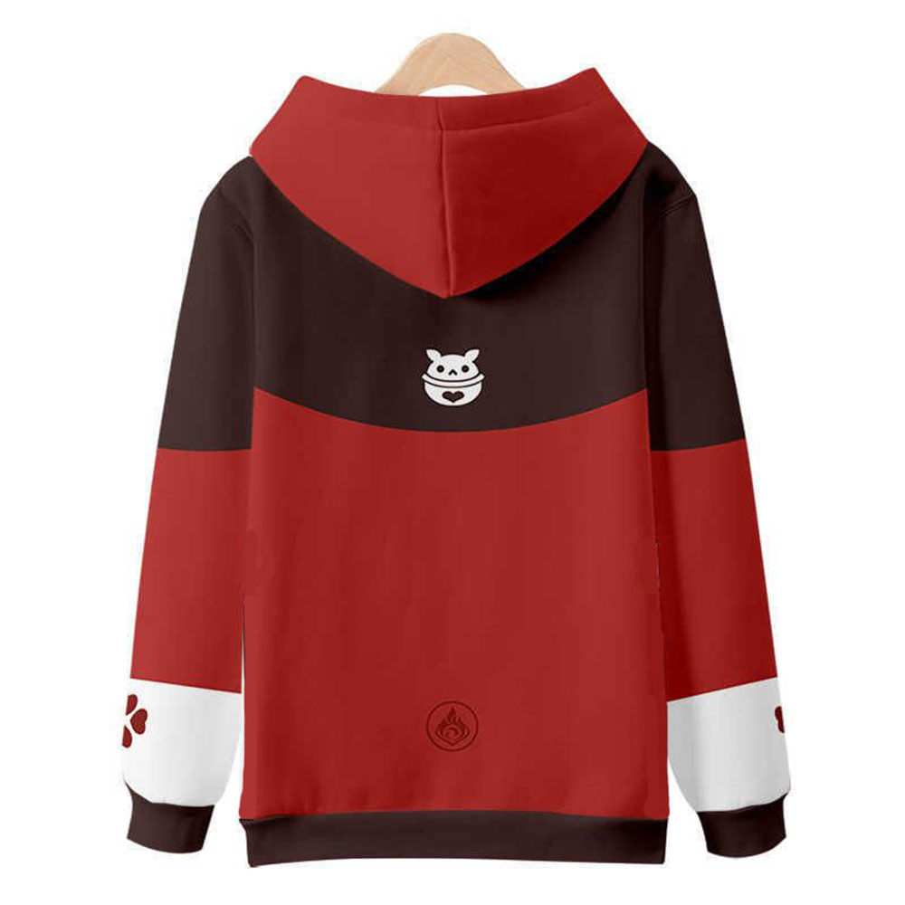 Klee Cosplay 3D Print Hoodie H - đánh giá và giá Winter Clothing Game