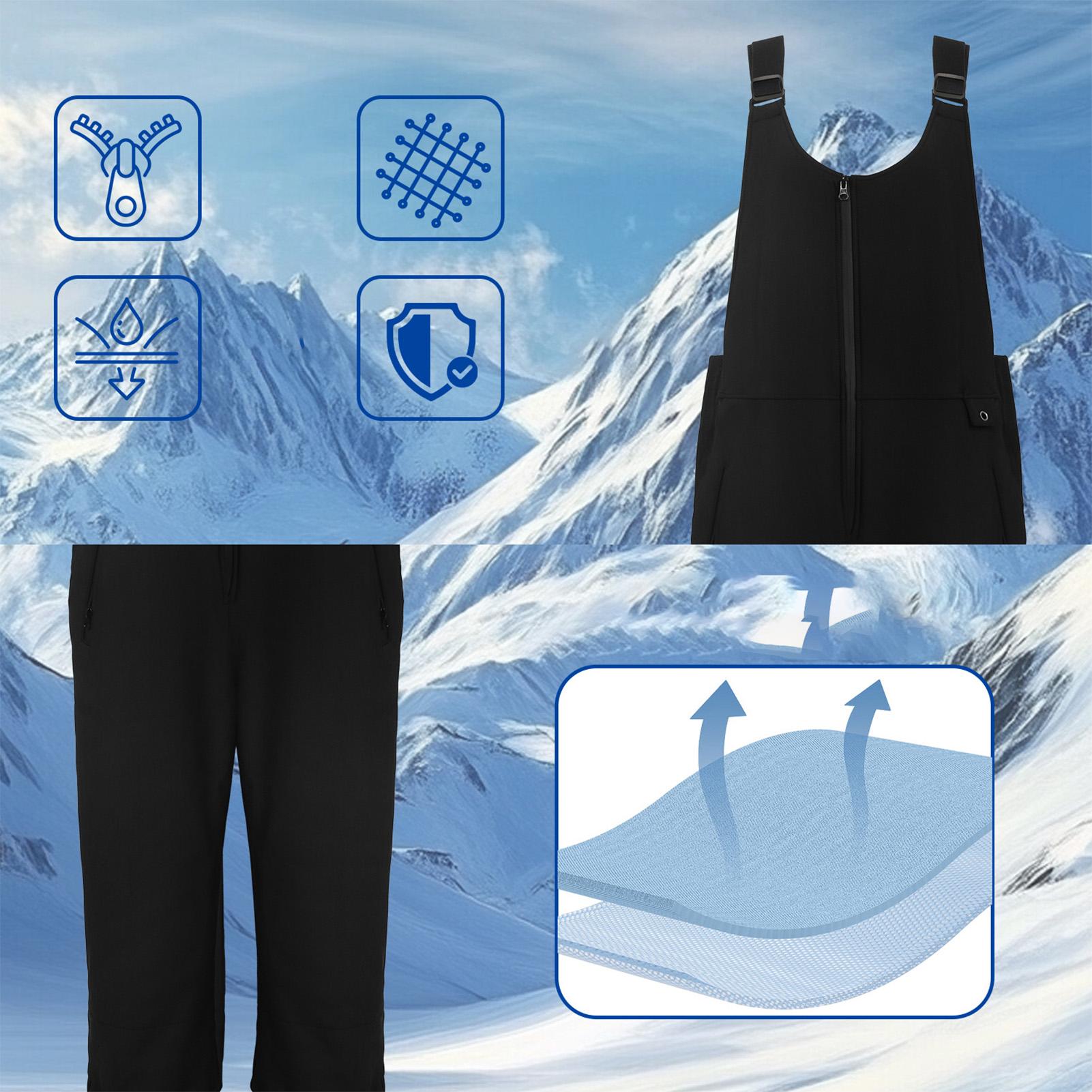 Insulated Bibs For Women Windp - đánh giá và giá Ski Pants Waterproof