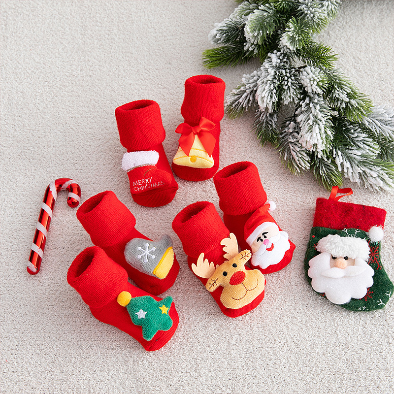 Baby Christmas Socks Newborns  - đánh giá và giá Winter Clothing Baby