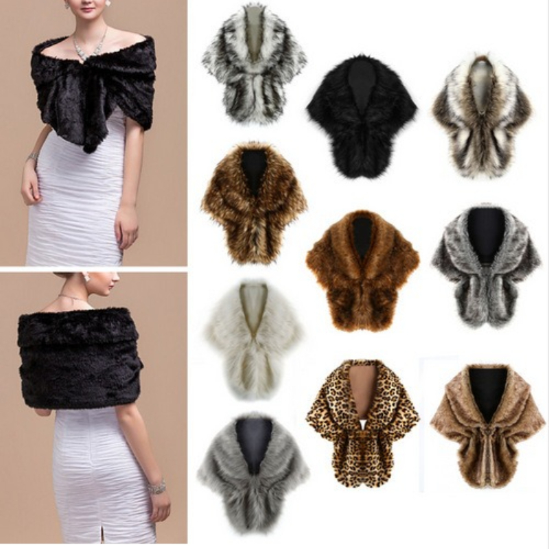 Solid Color Faux Fur Long Plus - đánh giá và giá Winter Clothing Deals