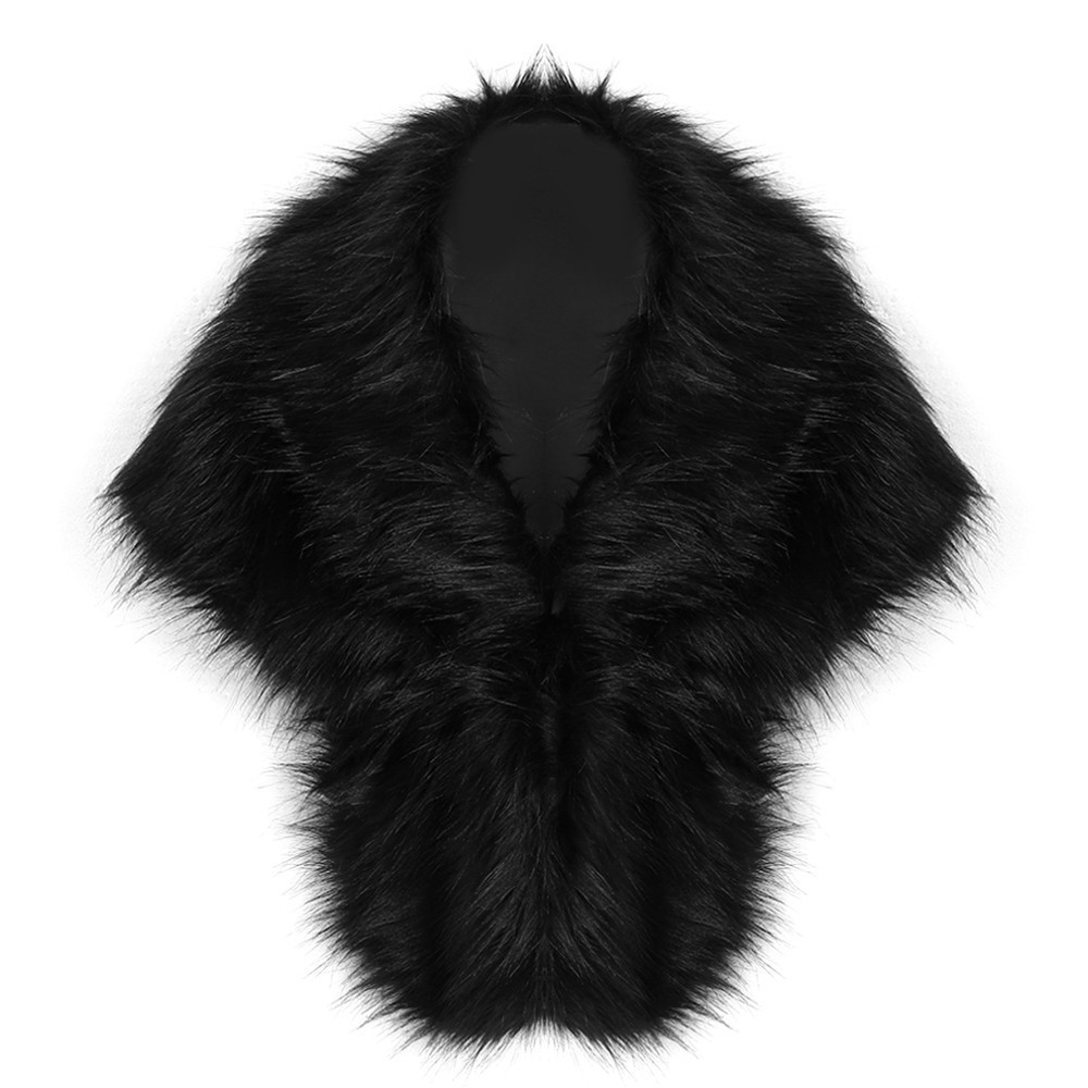 Solid Color Faux Fur Long Plus - đánh giá và giá Winter Clothing Deals