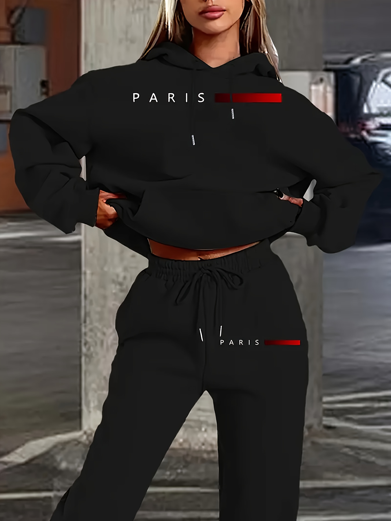 New Women's Sets Hoodie and Pa - đánh giá và giá Winter Clothing For