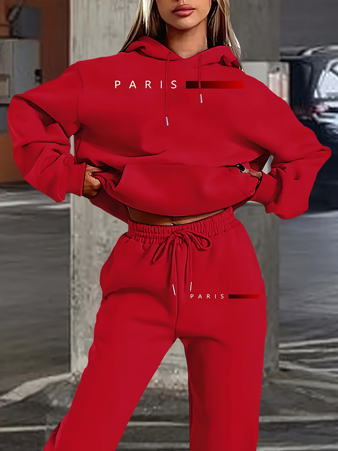 New Women's Sets Hoodie and Pa - đánh giá và giá Winter Clothing For