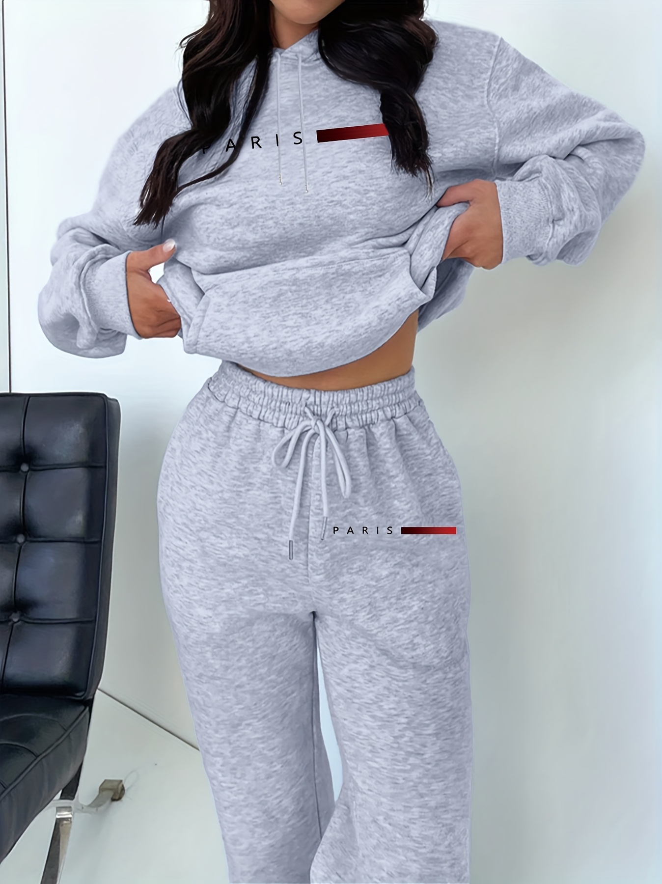 New Women's Sets Hoodie and Pa - đánh giá và giá Winter Clothing For