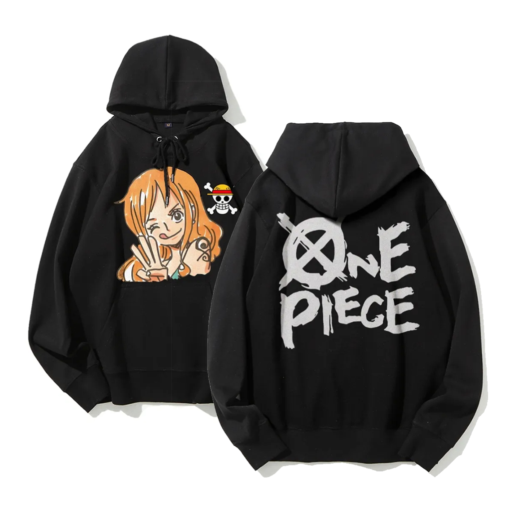One Piece Nami Anime Hoodie Me - đánh giá và giá Y2K Winter Clothing