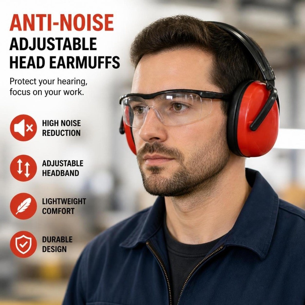 Foldable Adjustable Head Earmu - đánh giá và giá Ear Muff Foldable