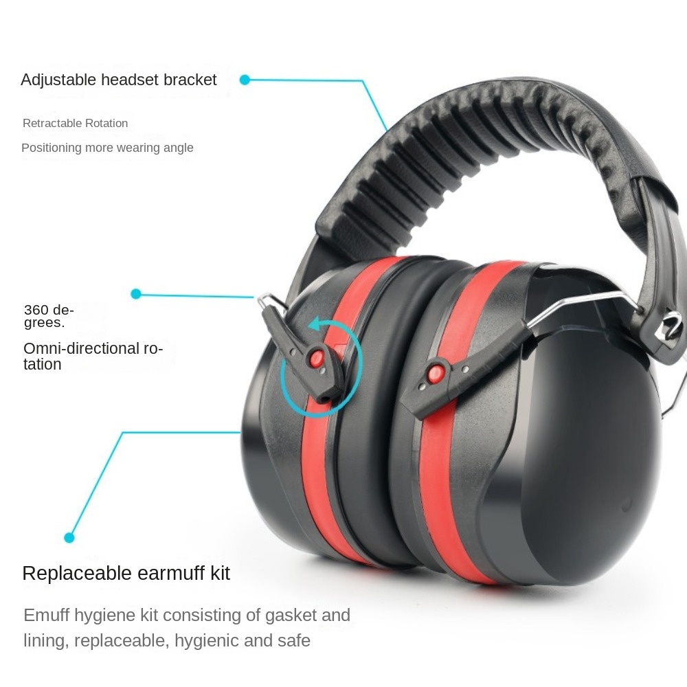 Foldable Anti-Noise Head Earmu - đánh giá và giá Ear Muff Foldable