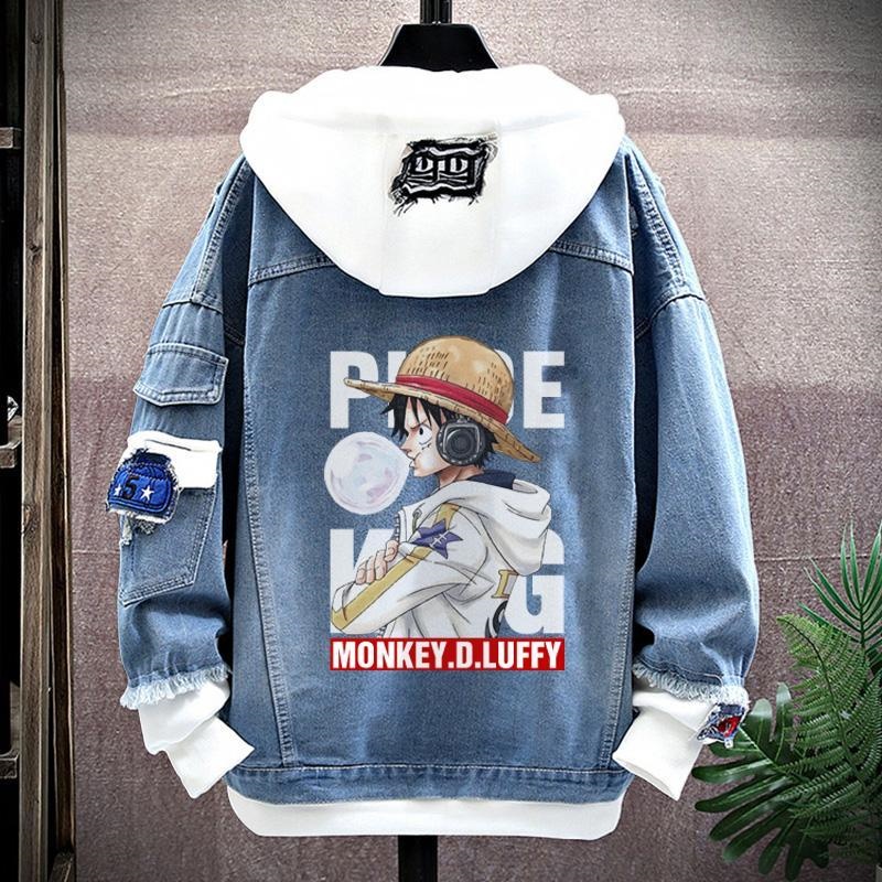 Anime One Piece Luffy Coat Zor - đánh giá và giá Y2K Winter Clothing