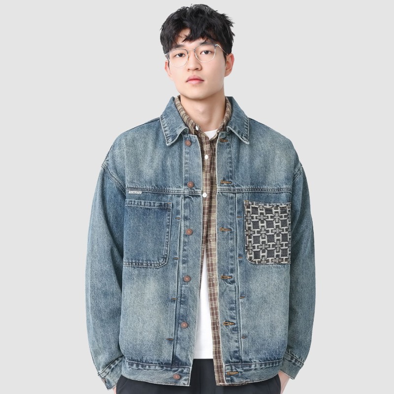 Autumn Loose Denim Jackets Man - đánh giá và giá Winter Clothes Shop