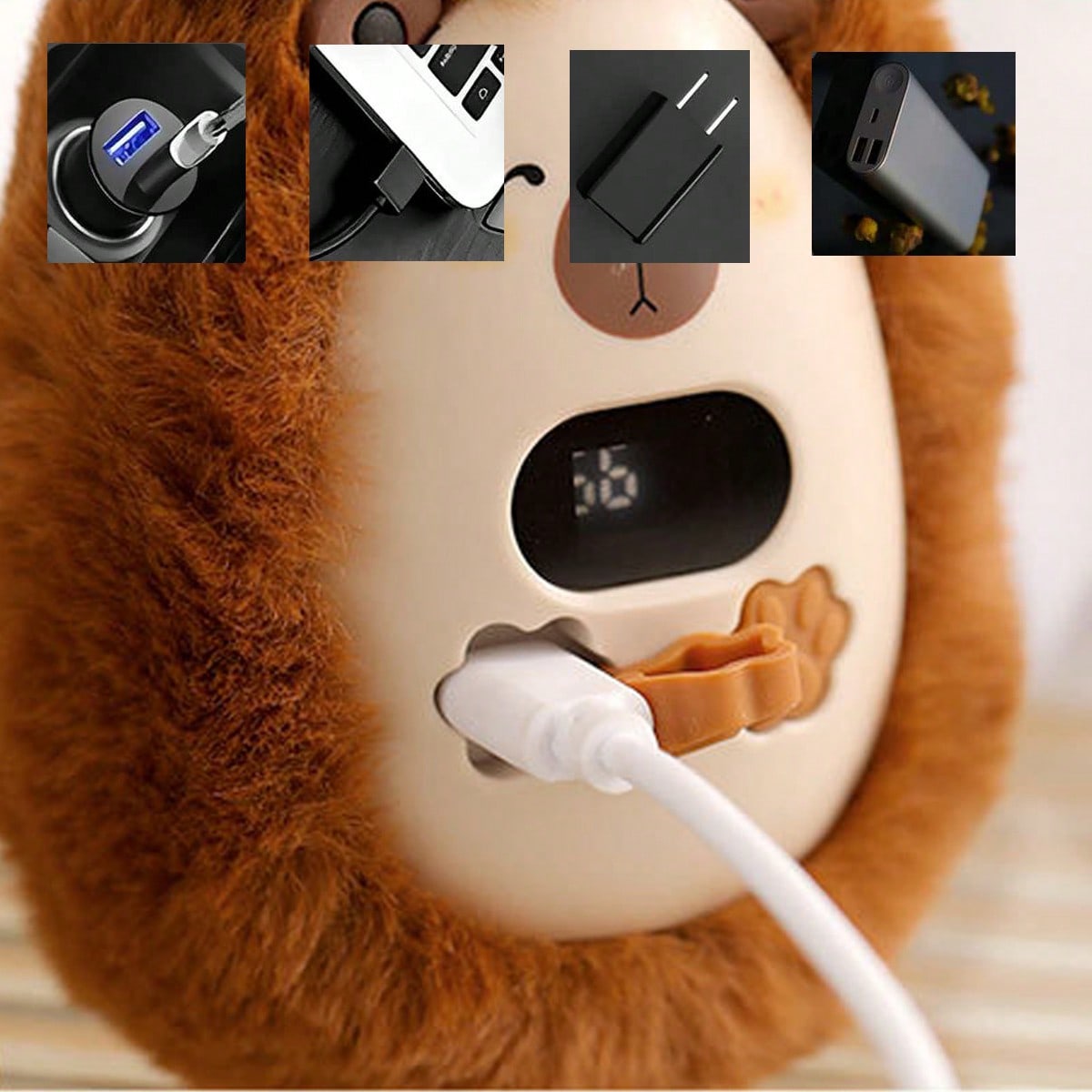 Mini Plush Pet Reusable Hand W - đánh giá và giá Hand Warmer Reusable