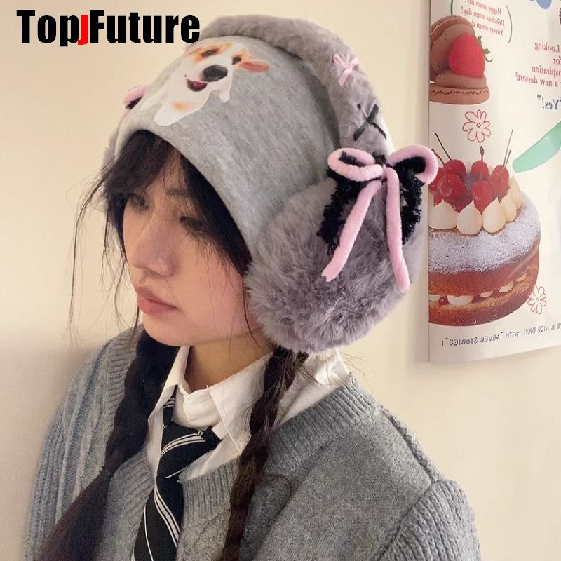 Harajuku Y2k Cute Sweet Lolita - đánh giá và giá Ear Muff Foldable