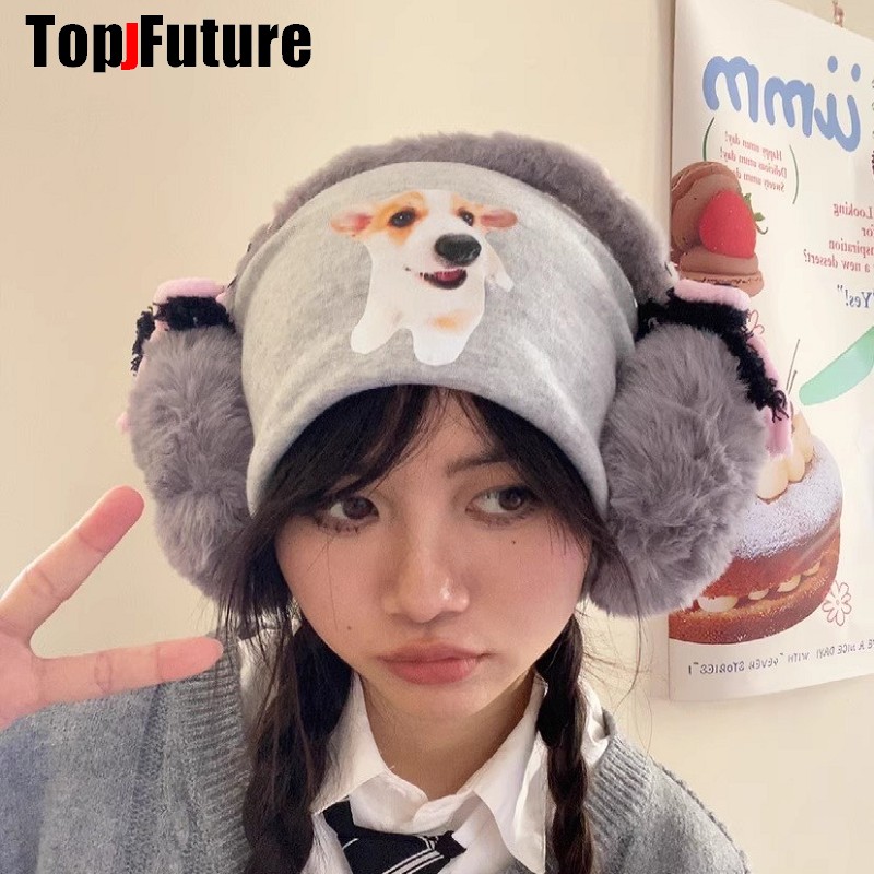 Harajuku Y2k Cute Sweet Lolita - đánh giá và giá Ear Muff Foldable