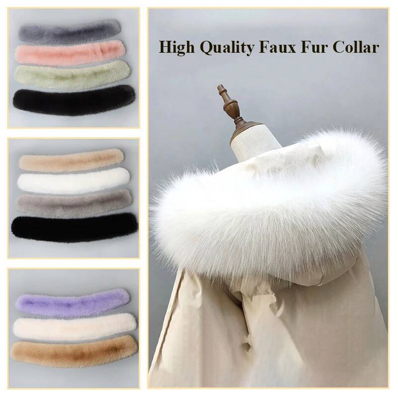 Winter Coat Fur Collar Faux Fu - đánh giá và giá Winter Clothing Deals