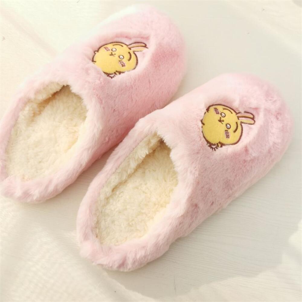 Cartoon Home Plush Slippers Ch - đánh giá và giá Winter Clothing Girls