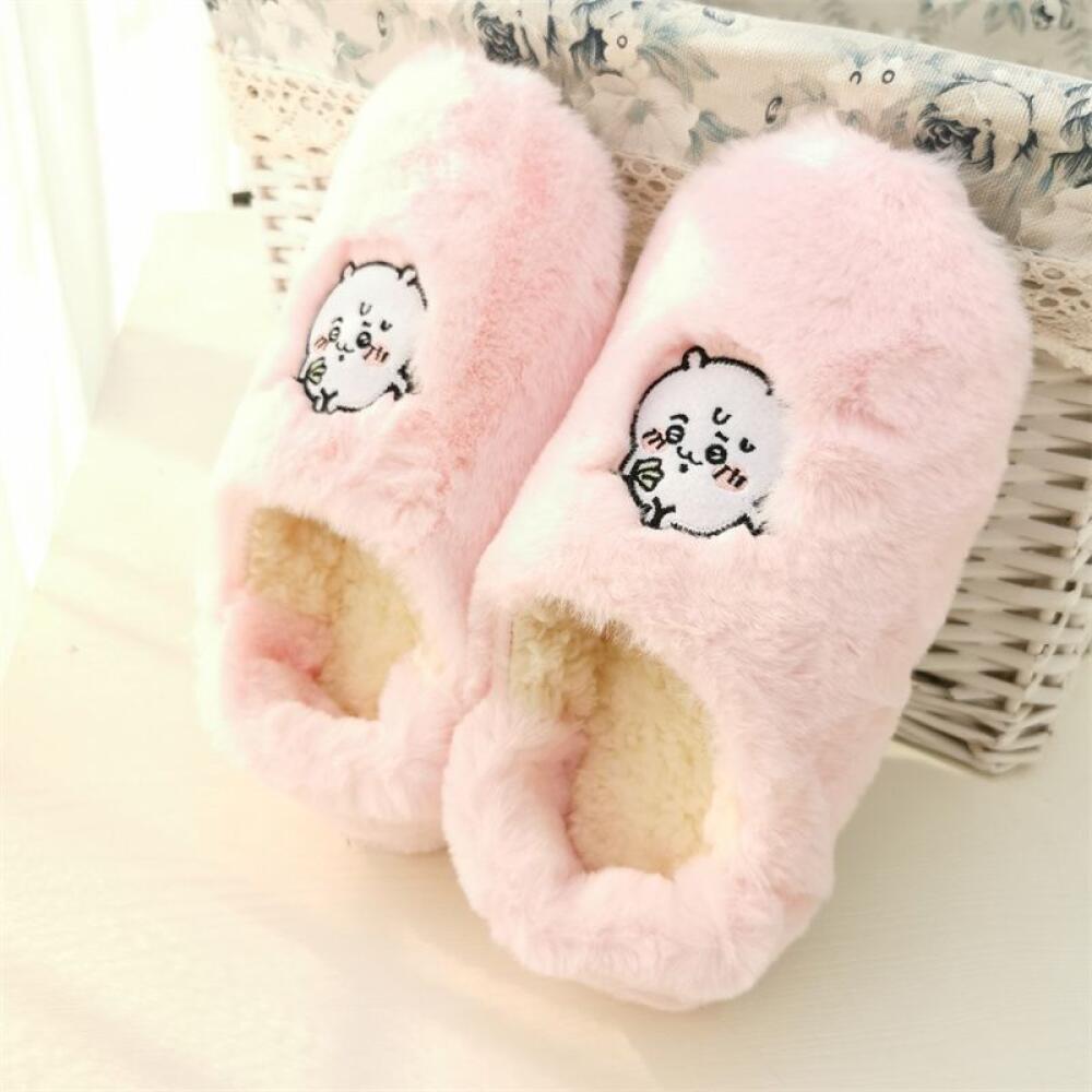 Cartoon Home Plush Slippers Ch - đánh giá và giá Winter Clothing Girls