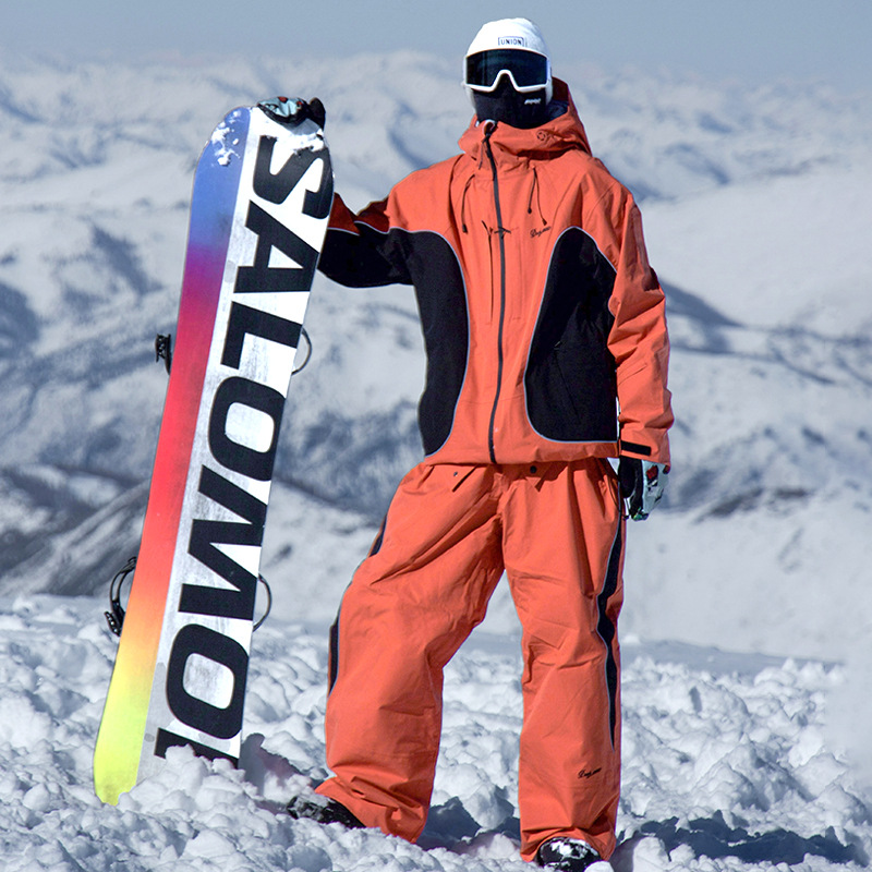 3L Full-pressure Rubber Hooded - đánh giá và giá Ski Pants Waterproof