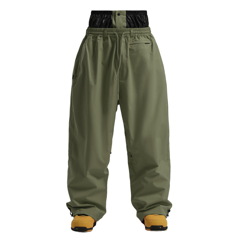 Loose Wide Leg Ski Pants Men W - đánh giá và giá Ski Pants Waterproof