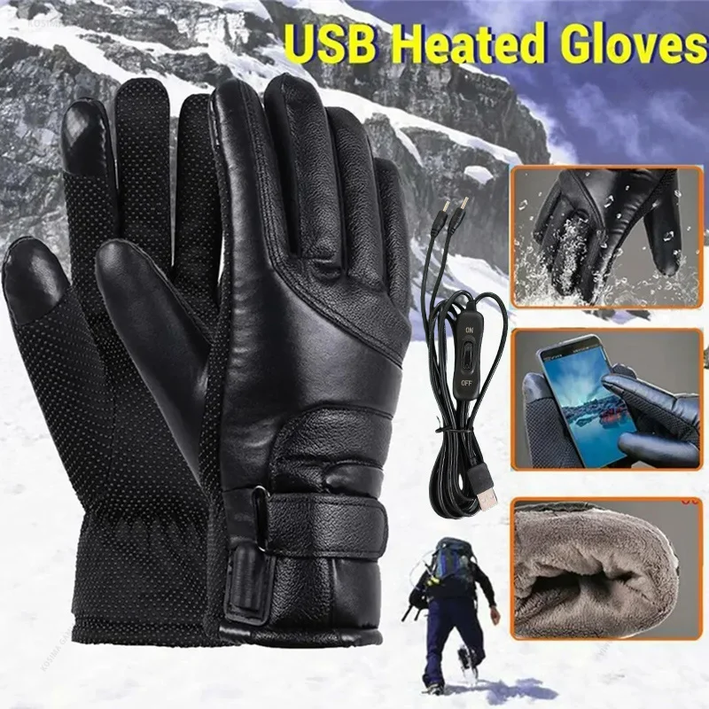 Motorcycle Gloves Guante Elect - đánh giá và giá Heated Gloves Electric