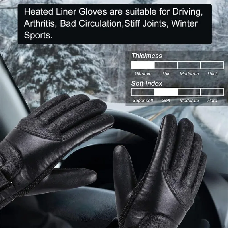 Motorcycle Gloves Guante Elect - đánh giá và giá Heated Gloves Electric
