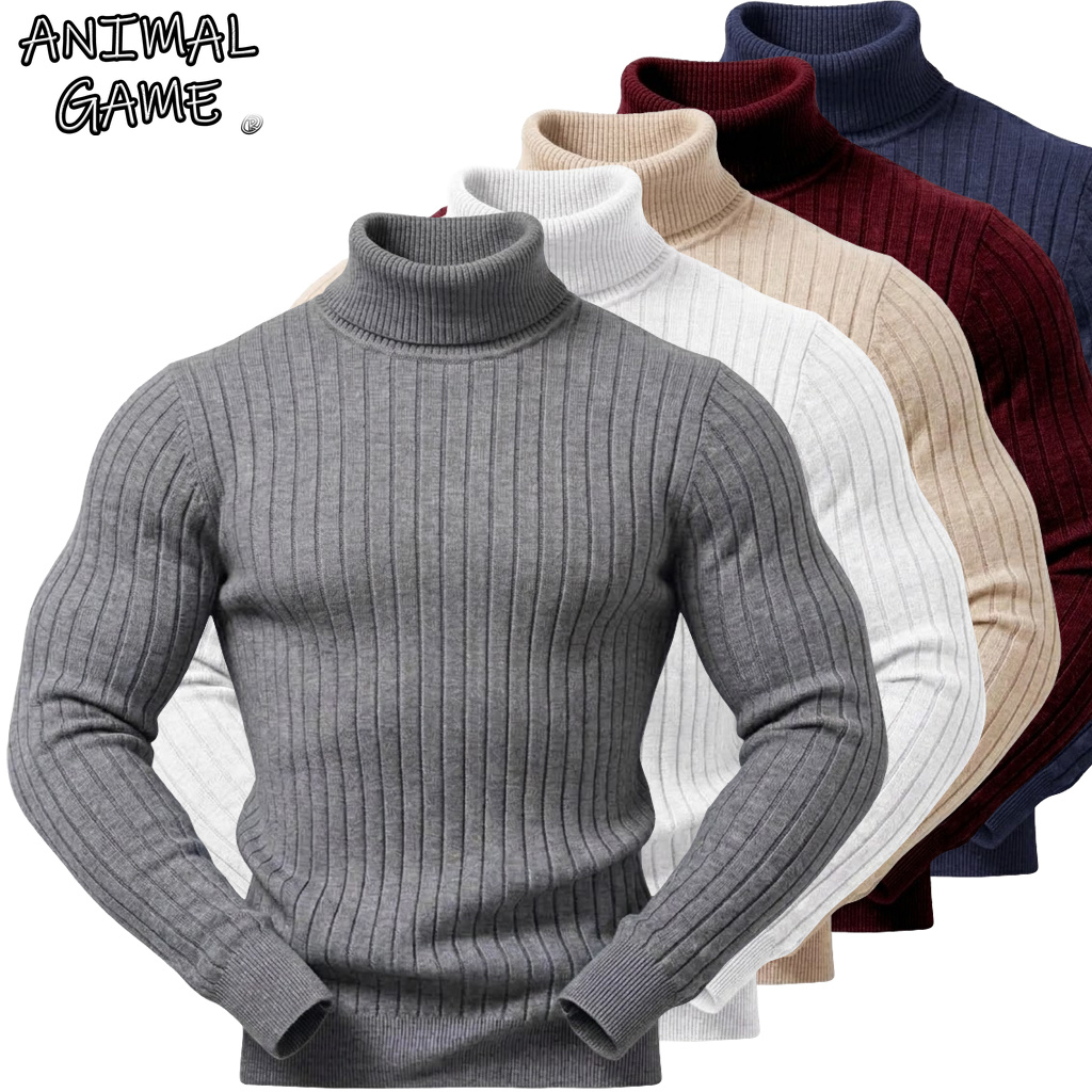 New Men's Slim Fit Turtleneck  - đánh giá và giá Winter Clothing Game