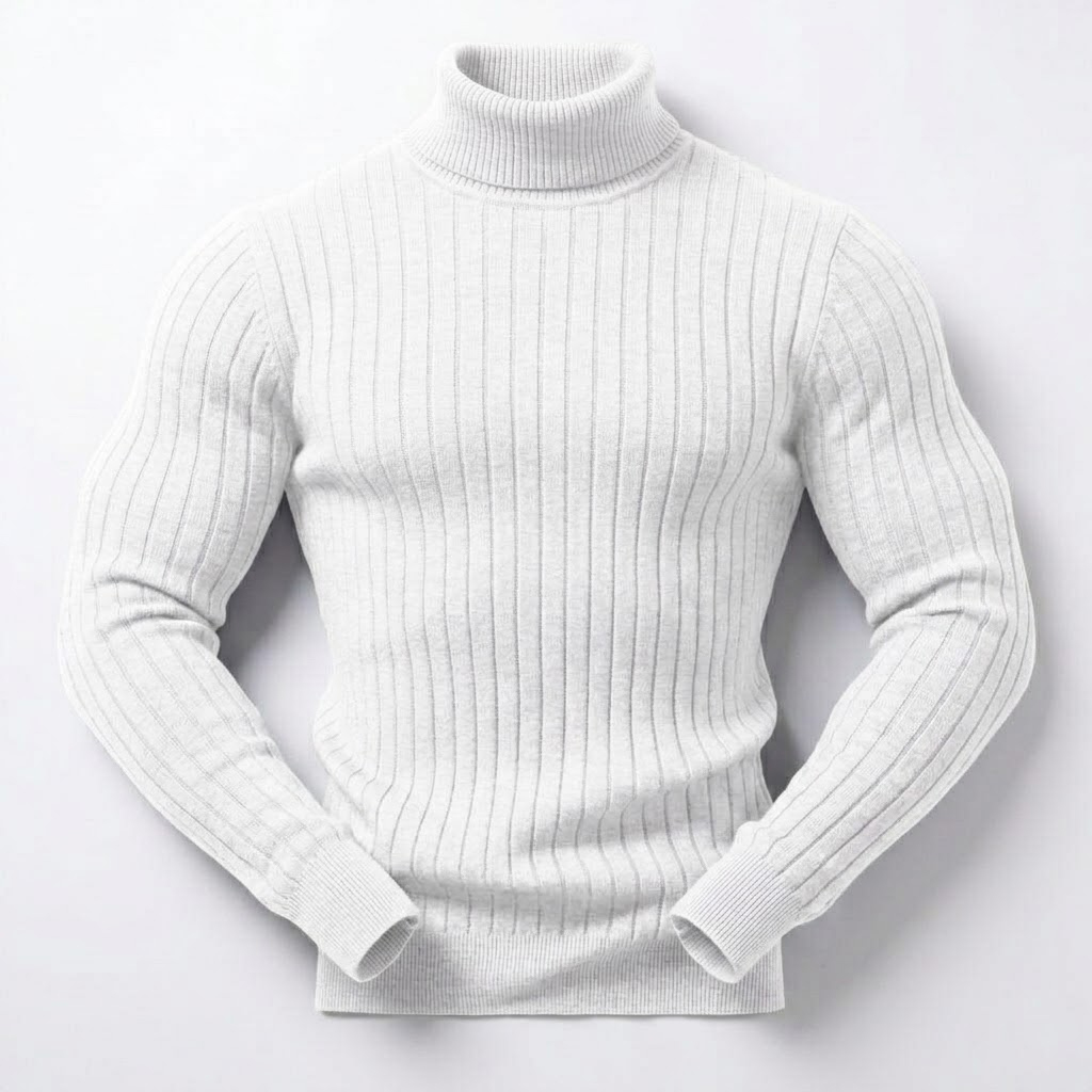 New Men's Slim Fit Turtleneck  - đánh giá và giá Winter Clothing Game
