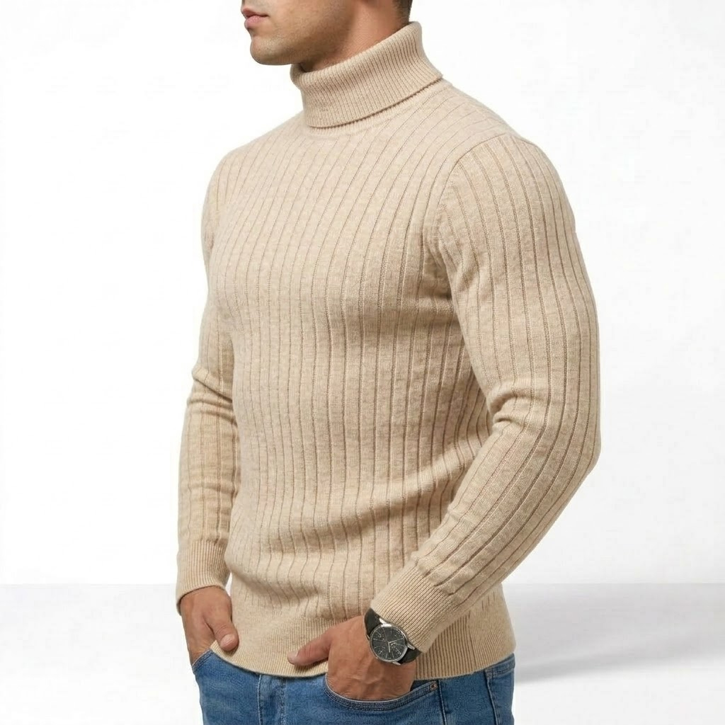 New Men's Slim Fit Turtleneck  - đánh giá và giá Winter Clothing Game