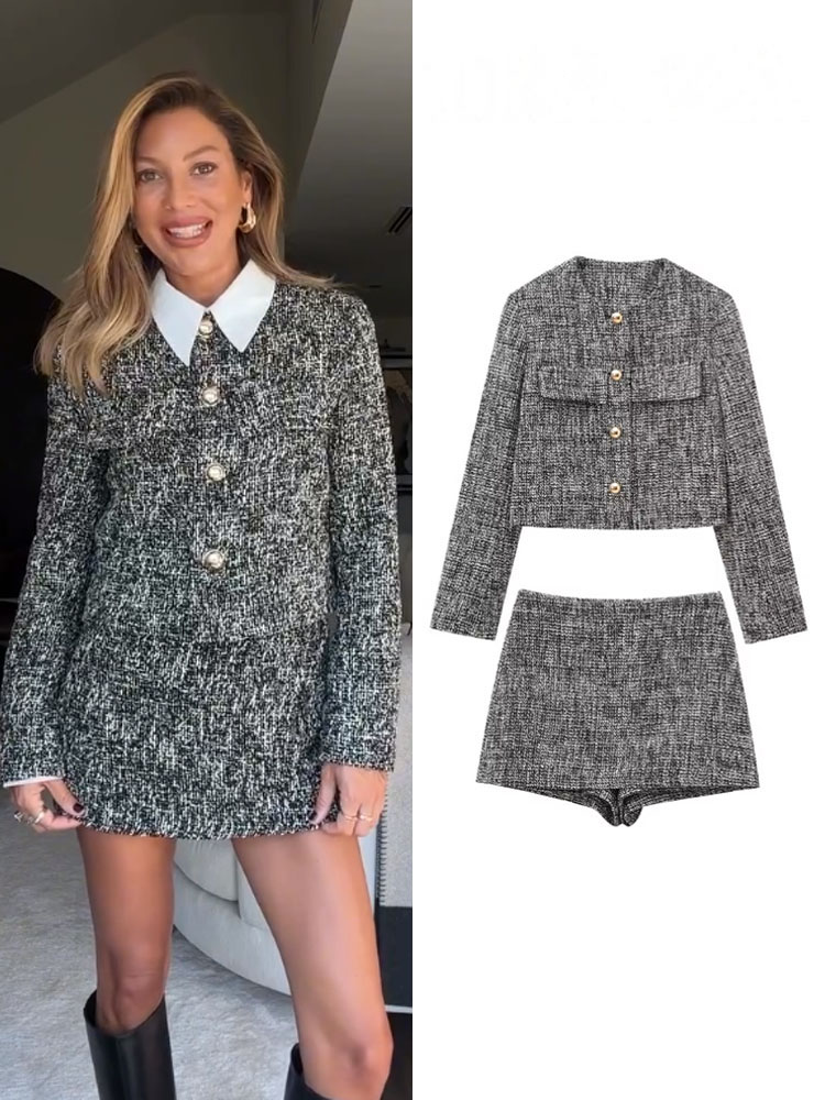HH Women 2 Piece Set Plaid Sin - đánh giá và giá Winter Clothing Deals
