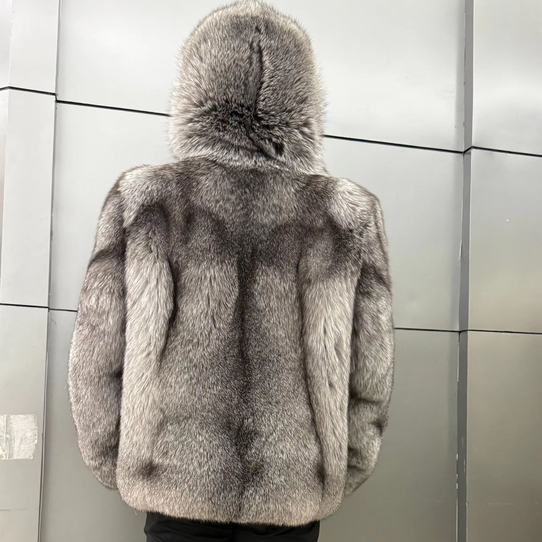 Luxury Natural Fox Fur Men's J - đánh giá và giá Winter Clothes Shop