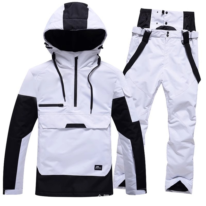 Couple Pullover Hooded Ski Jac - đánh giá và giá Ski Pants Waterproof