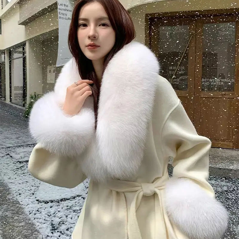 2025 Real Fox Fur Collar Winte - đánh giá và giá Winter Clothing Deals